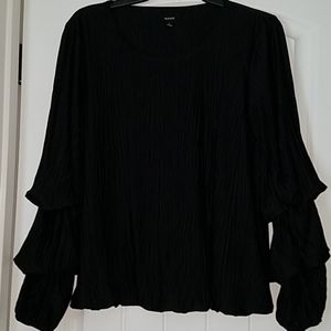 🖤Textured Bubble Sleeve Top by Alfani🖤